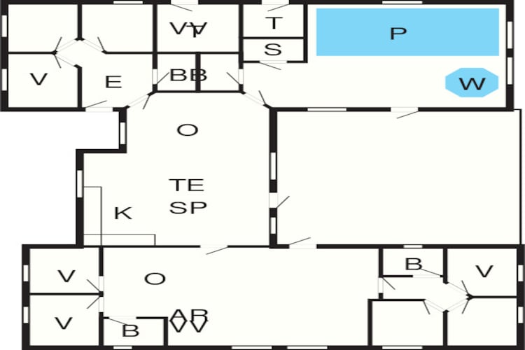 Luxe Zwembadvilla Oase -- By Traum Ferienwohnungen-Plattegrond
