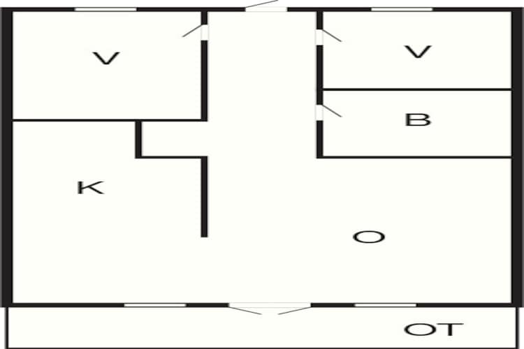 4 persoons vakantie huis in Fårvang-By Traum-Plattegrond
