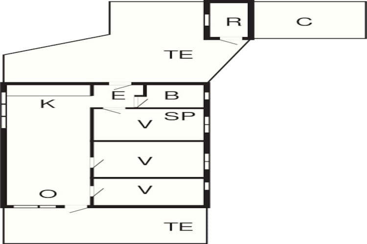 6 persoons vakantie huis in Saltum-By Traum-Plattegrond
