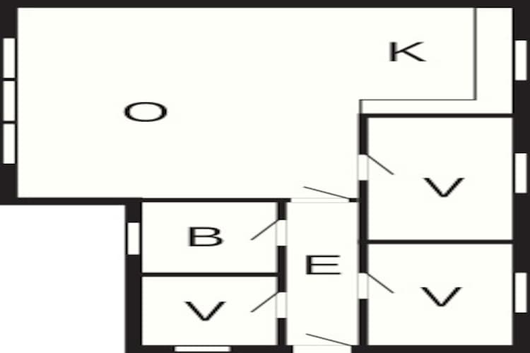 5 persoons vakantie huis in Otterup-Plattegrond