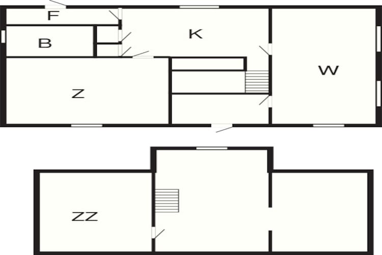 Vakantiehuis vlakbij 18-holes golfbaan in Vittsjö-Plattegrond
