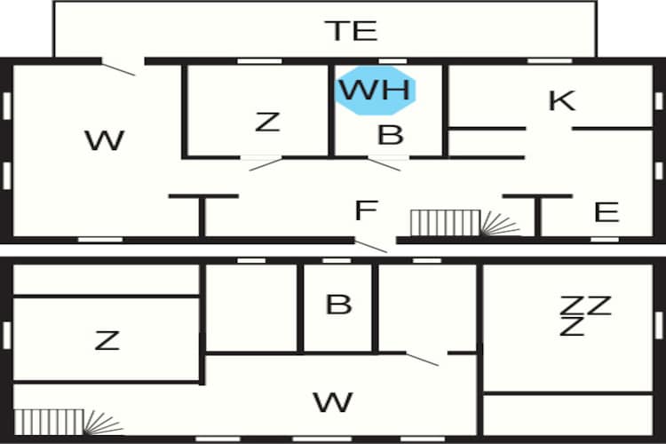 12 person holiday home in HOVA-Floor plan