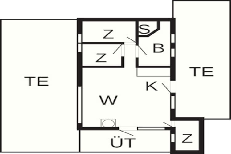 Gerestaureerd zomerhuis in Hejlsminde -- By Traum Ferienwohnungen-Plattegrond