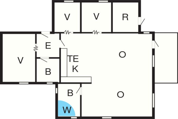 7 persoons vakantie huis in Struer-By Traum-Plattegrond