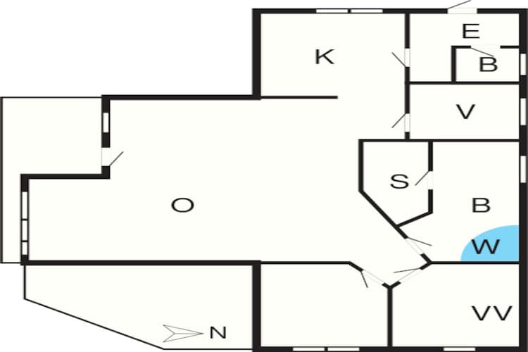 6 persoons vakantie huis in Vestervig-By Traum-Plattegrond