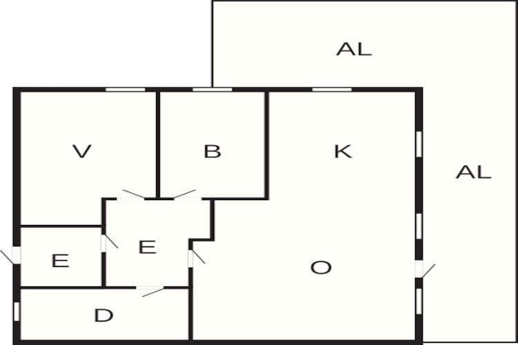 4 persoons vakantie huis in Selje-Plattegrond