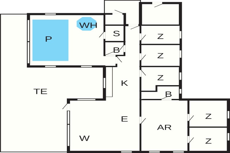 Luxe strandverblijf -- By Traum Ferienwohnungen-Plattegrond