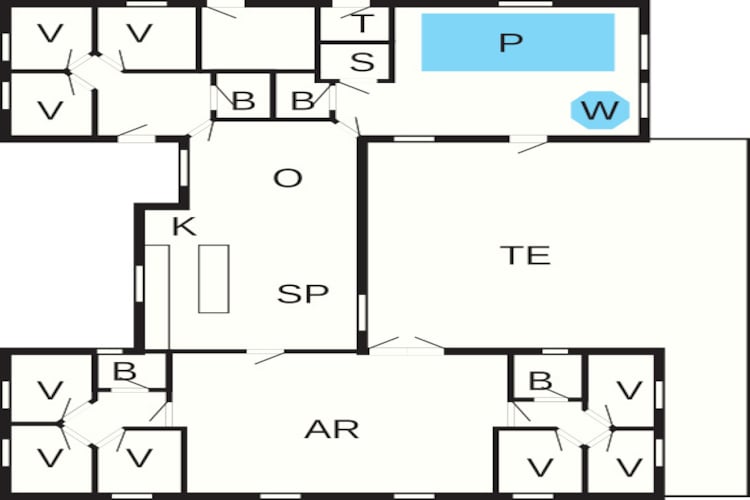 Luxe retraite met zwembad -- By Traum Ferienwohnungen-Plattegrond