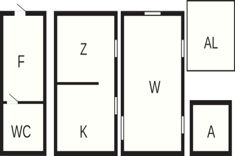 5 person holiday home in VAREKIL-Floor plan