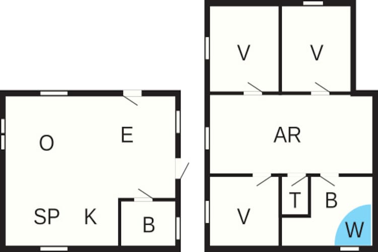 Luxe kust retraite -- By Traum Ferienwohnungen-Plattegrond