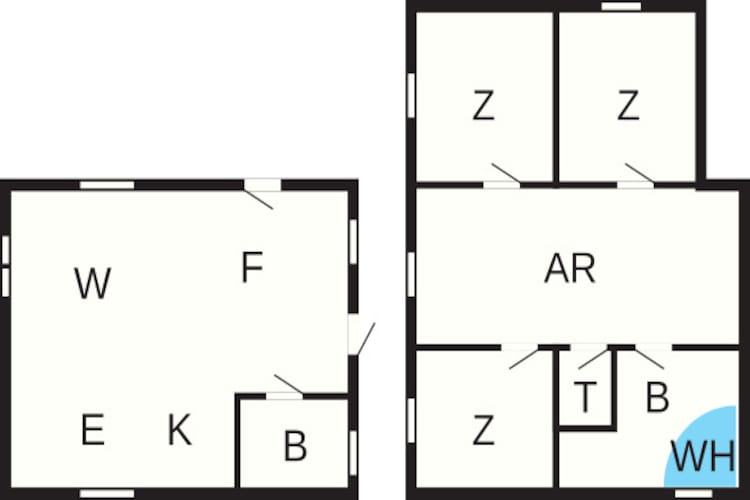 Luxe kust retraite -- By Traum Ferienwohnungen-Plattegrond