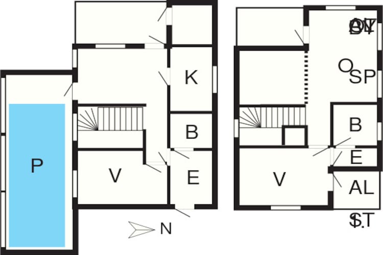 Luxe retraite met zwembad -- By Traum Ferienwohnungen-Plattegrond