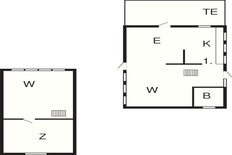 Sfeervol gerenoveerd huisje -- By Traum Ferienwohnungen-Plattegrond