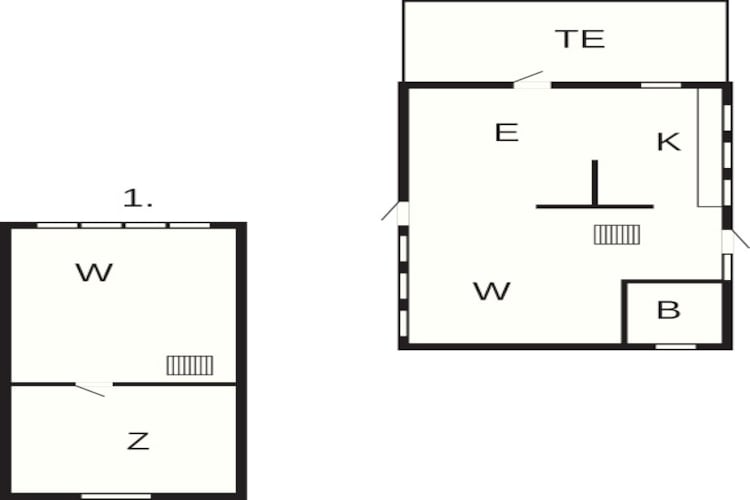 Sfeervol gerenoveerd huisje -- By Traum Ferienwohnungen-Plattegrond