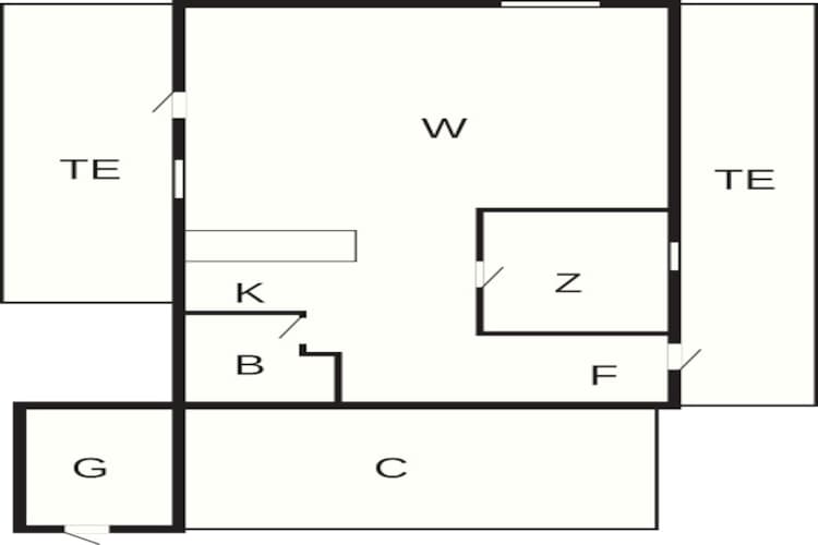 Maison de vacances pour 4 a Augustenborg-By Traum-Plan d'étage