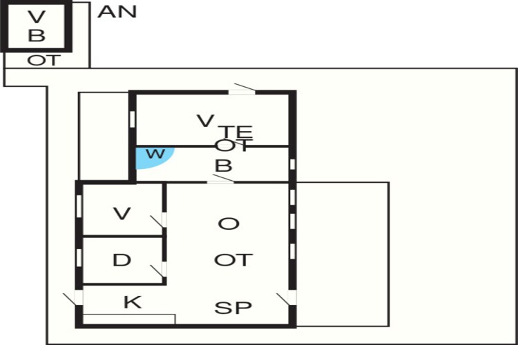 6 persoons vakantie huis in Ansager-By Traum-Plattegrond