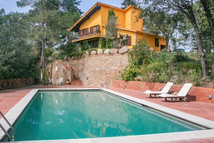 Vakantiehuizen Spanje | Costa-de-Barcelona | Villa te huur in Sant-Quirze-Safaja met zwembad  met wifi 8 personen