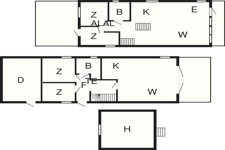 85885 FRUSTØA-Plattegrond