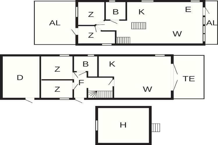 85885 FRUSTØA-Plattegrond