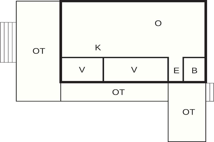 5 persoons vakantie huis in Fur-By Traum-Plattegrond