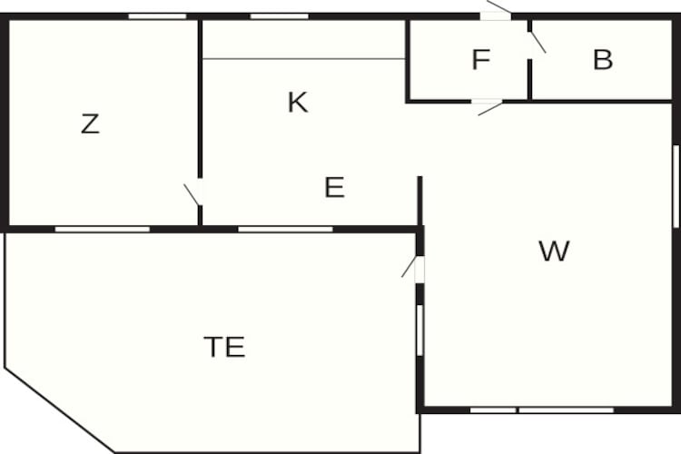 INGER-HYTTA   HUS 55789-Plattegrond