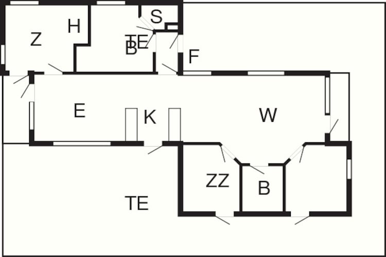 8 persoons vakantie huis in Haderslev-By Traum-Plattegrond