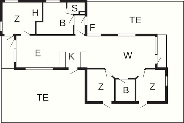 8 persoons vakantie huis in Haderslev-By Traum-Plattegrond