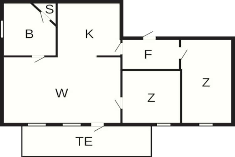 88205 1. ETG, ØVRE BYGG - Floor plan