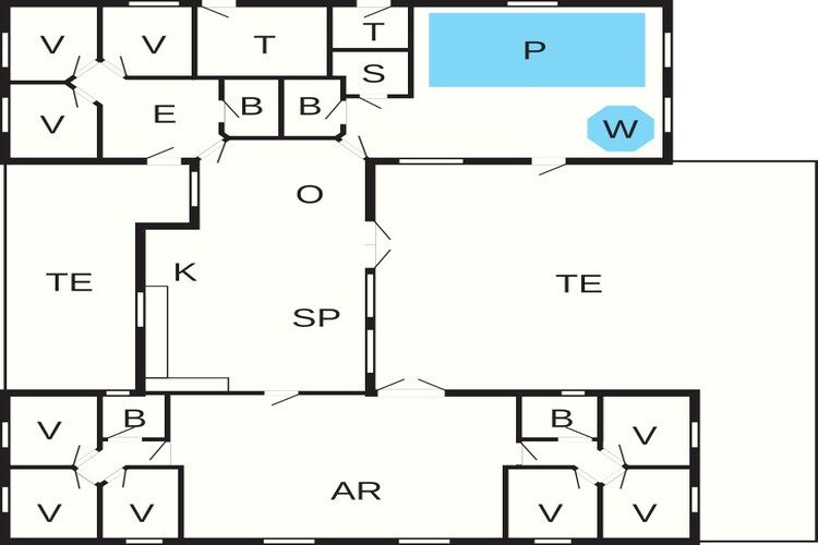 Luxury Retreat by Hostrup Beach - By Traum Ferienwohnungen-Floor plan