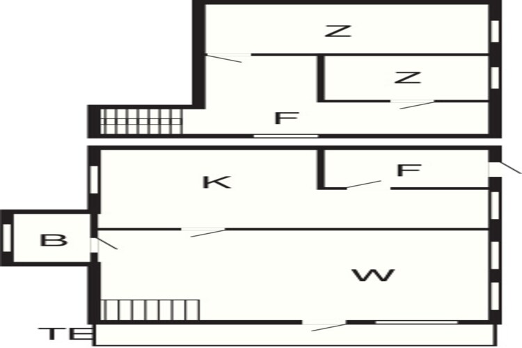 4 persoons vakantie huis in Måndalen-Plattegrond
