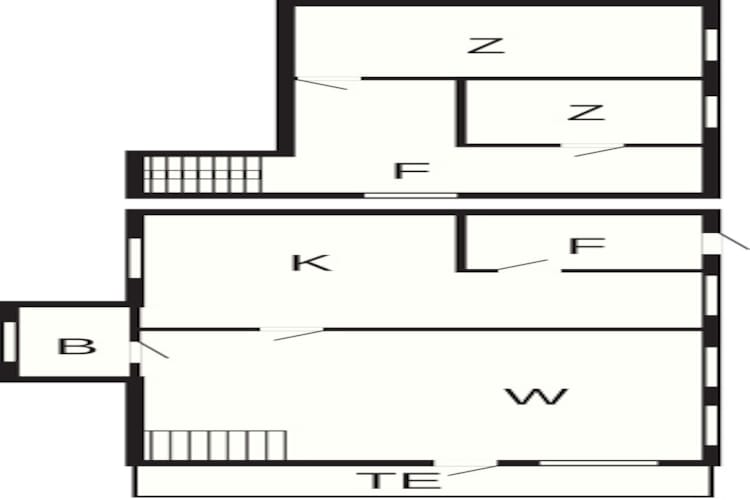 4 persoons vakantie huis in Måndalen-Plattegrond