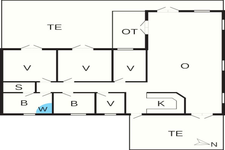 Rustig toevluchtsoord met Spa -- By Traum Ferienwohnungen-Plattegrond