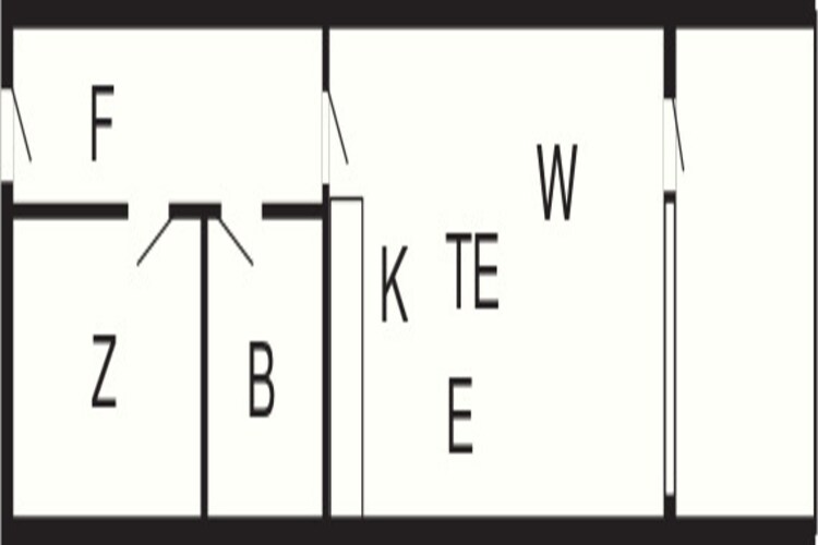 2 rooms - Plan