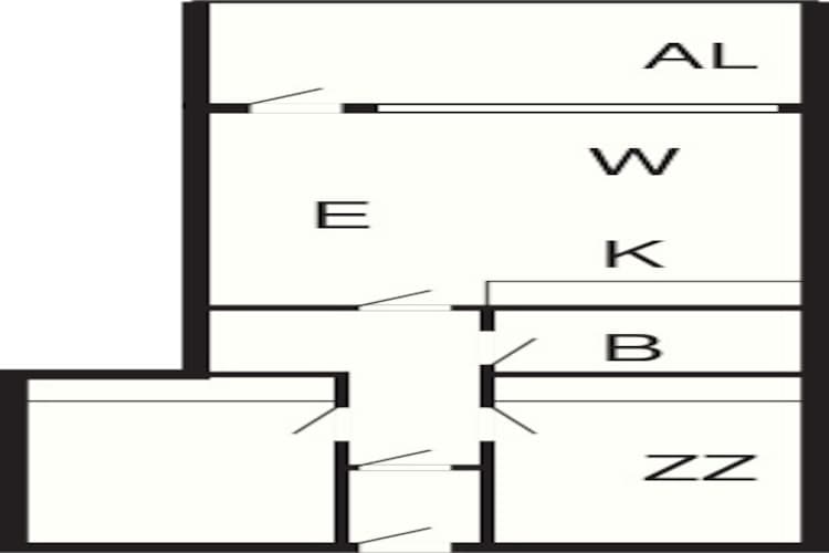 3 room - Plattegrond