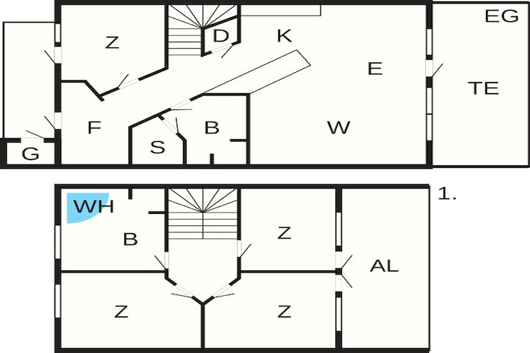 5 room,Strandhouse - Grundriss