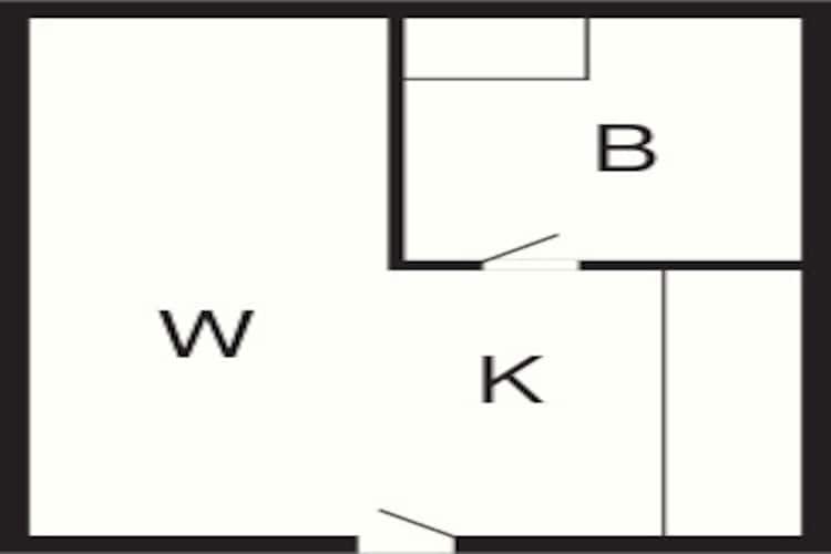 1 room,attached house-Grundriss