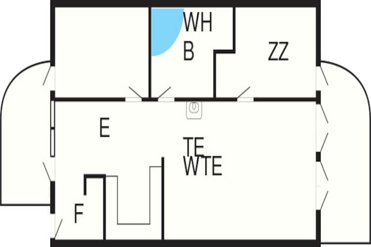 3 room,1 st floor,penthouse - Plan