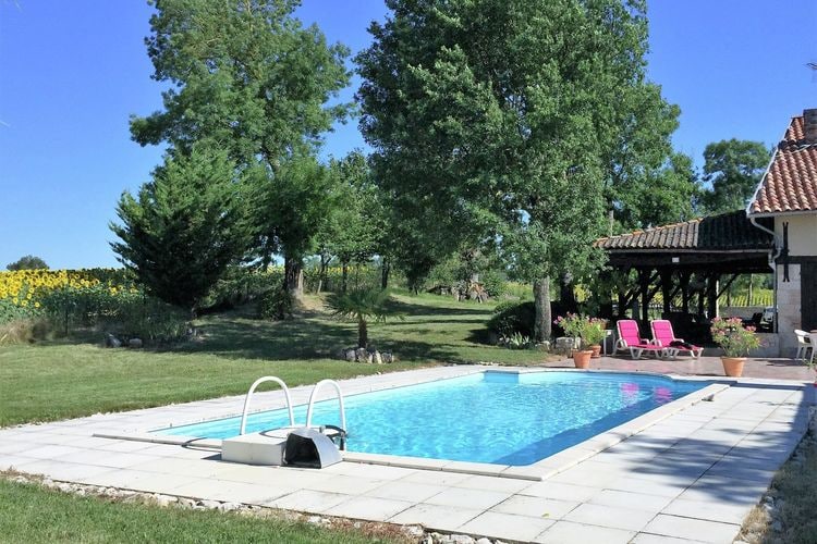 Vakantiehuizen Frankrijk | Midi-Pyrenees | Vakantiehuis te huur in Monfort met zwembad  met wifi 7 personen