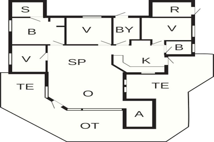 8 persoons vakantie huis in Hørve-By Traum-Plattegrond