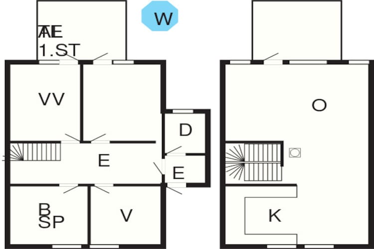 6 Personen Ferienhaus in Åram-By Traum - Grundriss