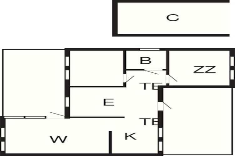 5 persoons vakantie huis in Højslev-By Traum-Plattegrond