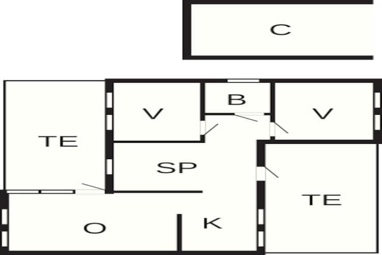 5 persoons vakantie huis in Højslev-By Traum-Plattegrond