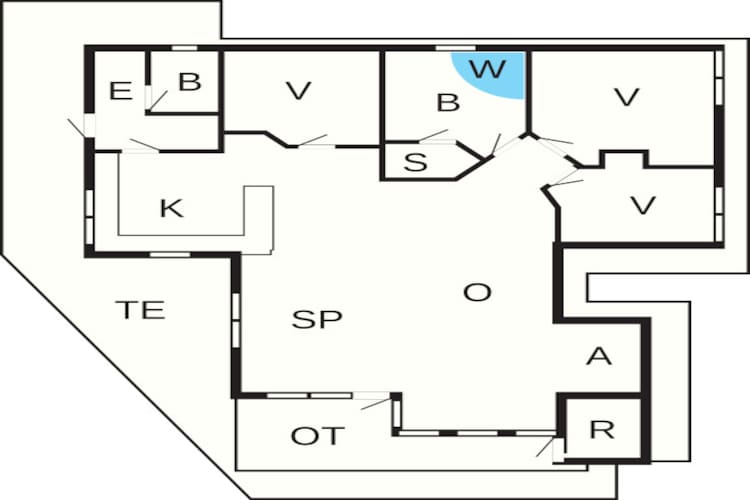 Luxe retraite met spa -- By Traum Ferienwohnungen-Plattegrond