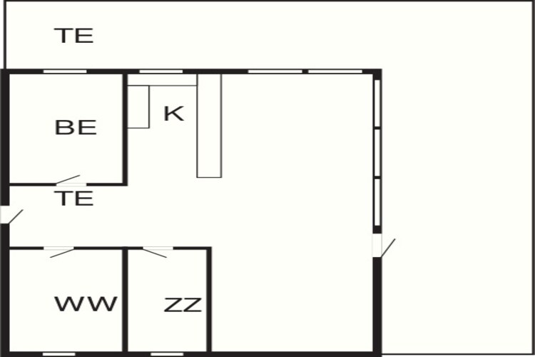 4 persoons vakantie huis in Snedsted-By Traum-Plattegrond