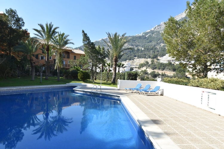 Vakantiehuizen Spanje | Costa-Blanca | Appartement te huur in Altea met zwembad  met wifi 6 personen