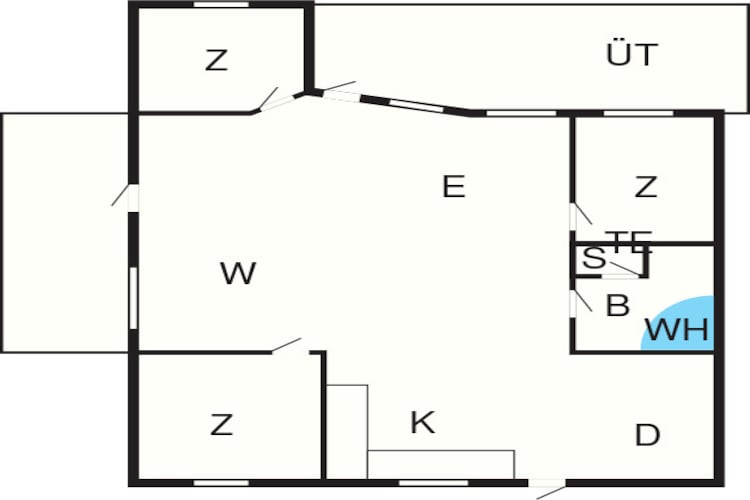 6 persoons vakantie huis in Gilleleje-By Traum-Plattegrond