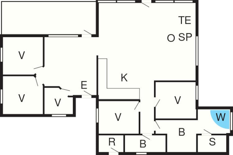 12 persoons vakantie huis in Hjørring-By Traum-Plattegrond