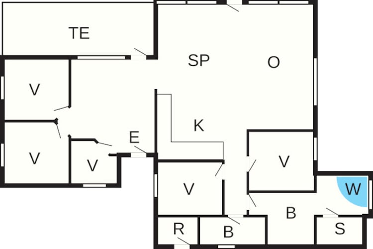 12 persoons vakantie huis in Hjørring-By Traum-Plattegrond