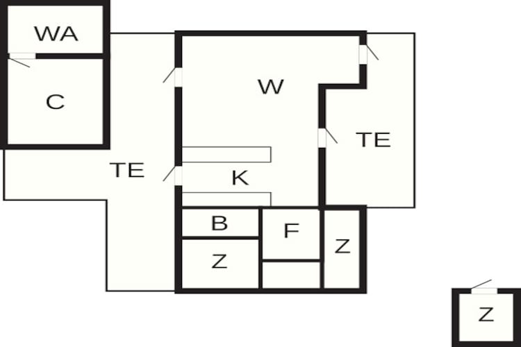 6 persoons vakantie huis in Store Fuglede-By Traum-Plattegrond