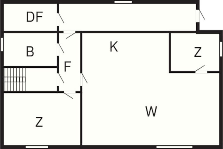 Maison de vacances pour 7 a BREIVIKBOTN-Plan d'étage